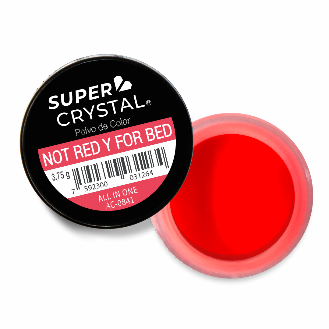 Dip Powder Not Red-Y For Bed – Polvo de Resina para Uñas Artificiales