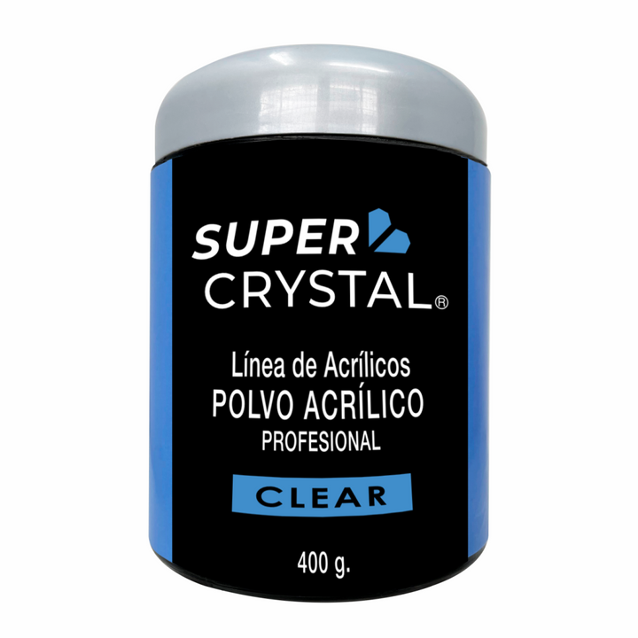 Polvo Acrílico Clear para Uñas – Super Crystal