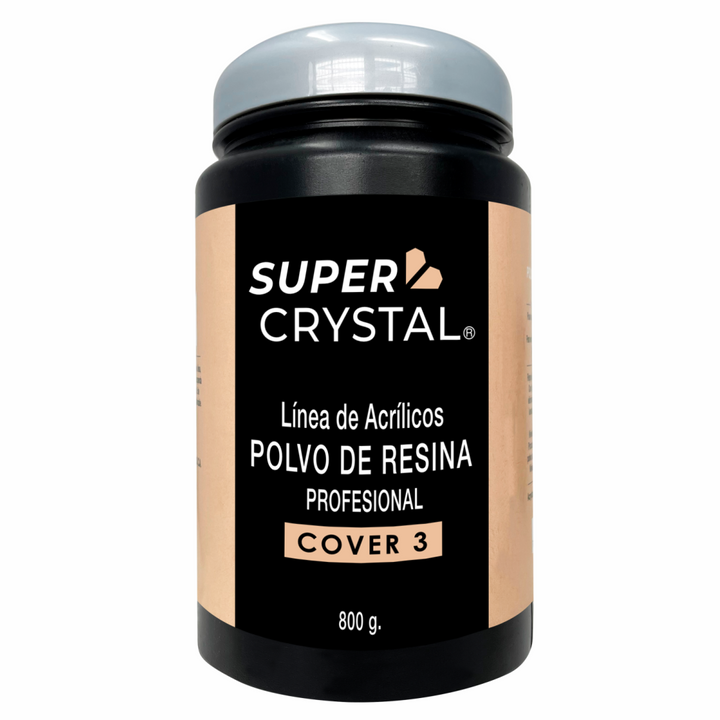 Polvo de Resina Cover 3 para Uñas – Super Crystal