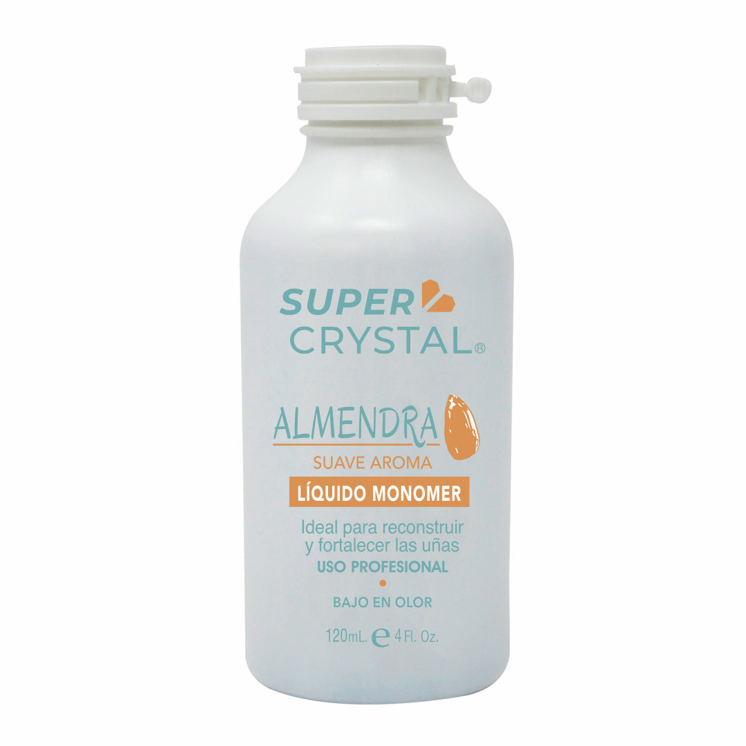 Líquido Monomer para Uñas con olor a Almendra – Super Crystal