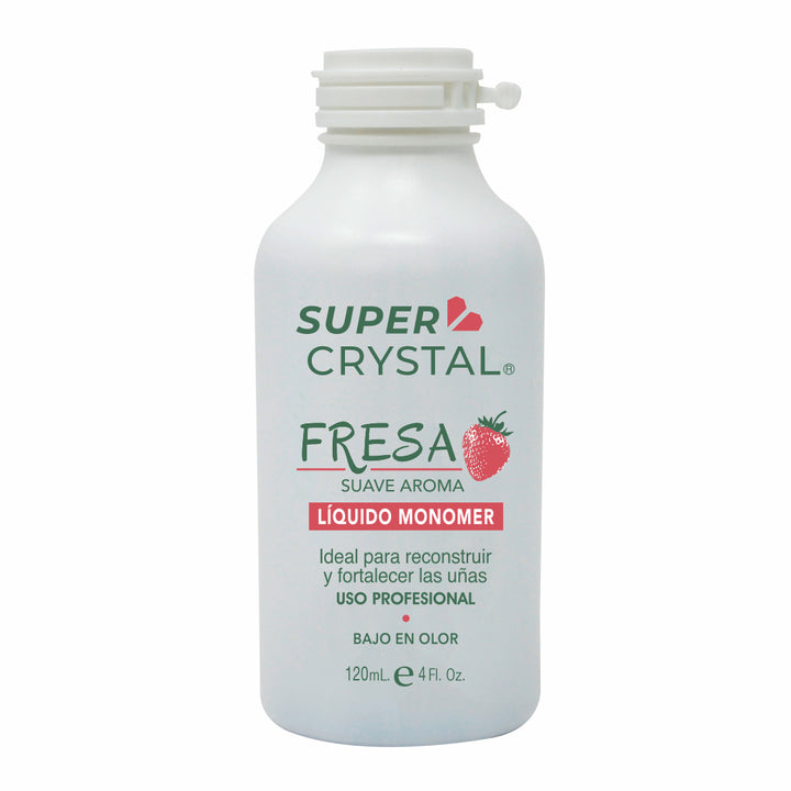 Líquido Monomer para Uñas con olor a Fresa – Super Crystal