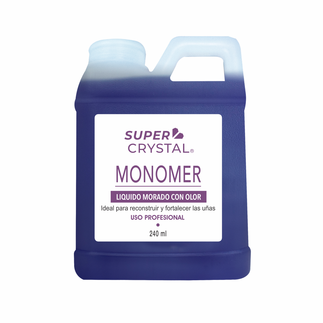 Líquido Monomer para Uñas Morado – Super Crystal