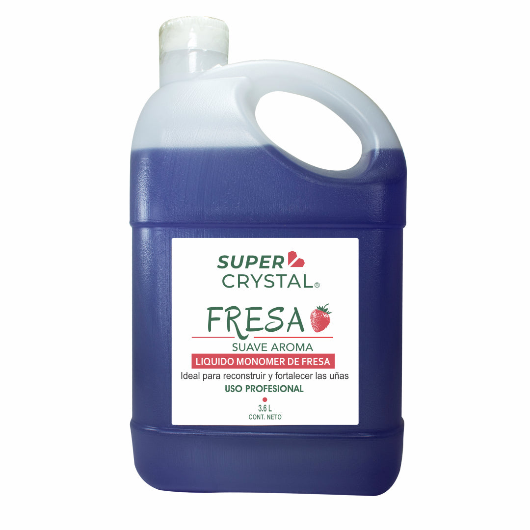 Líquido Monomer para Uñas con olor a Fresa – Super Crystal