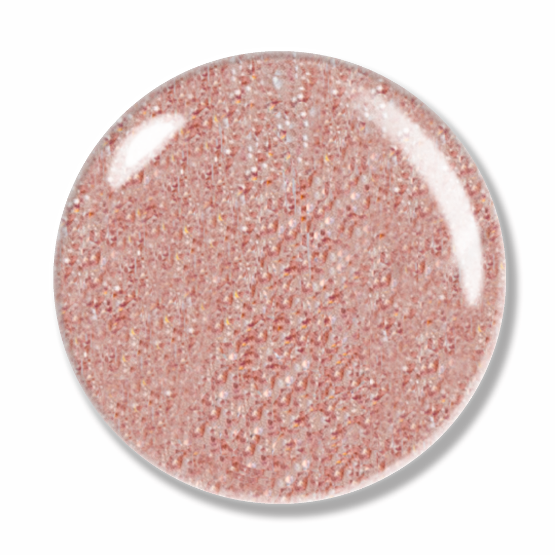 Pure Gel Sparkle Frosty Pink Glitter 7,5 ml – Esmalte Semi-Permanente para Uñas