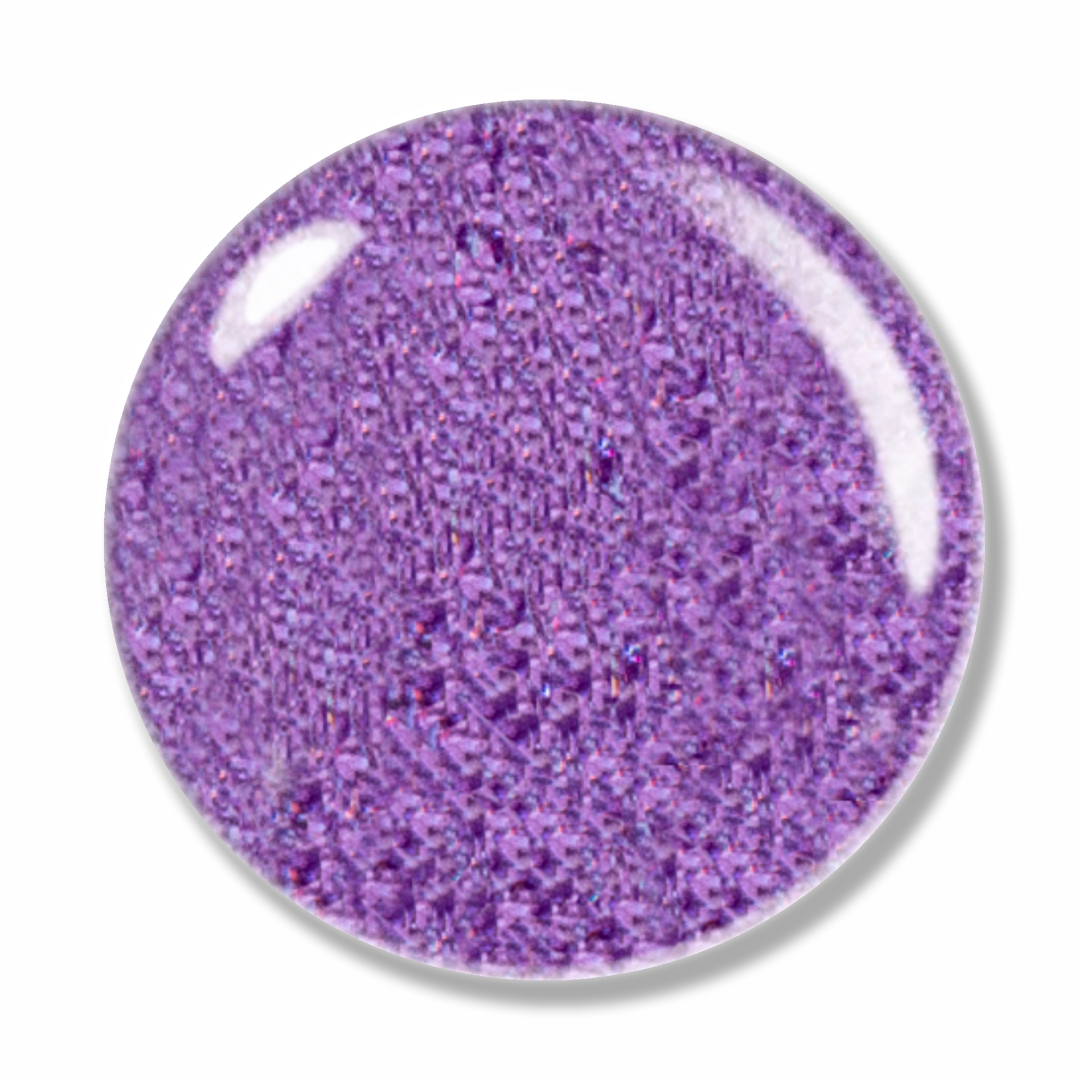 Pure Gel Sparkle Frosty Violet Glitter 7,5 ml – Esmalte Semi-Permanente para Uñas