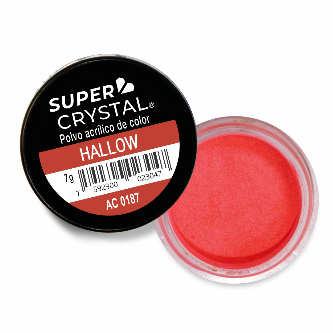 Polvo Acrílico de Color Hallow de 7 gr. para Uñas Acrílicas – Super Crystal