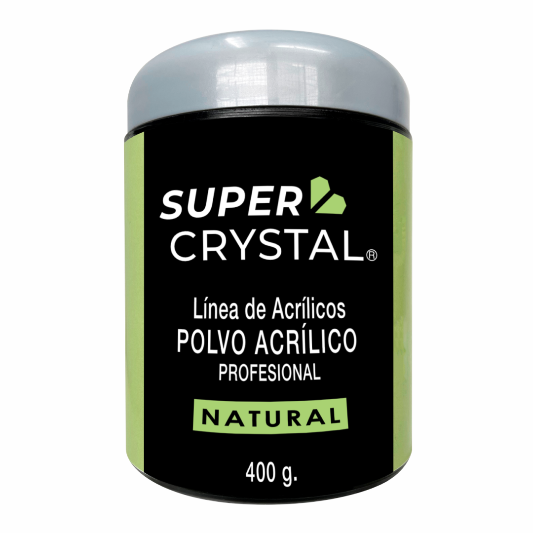 Polvo Acrílico Natural para Uñas – Super Crystal