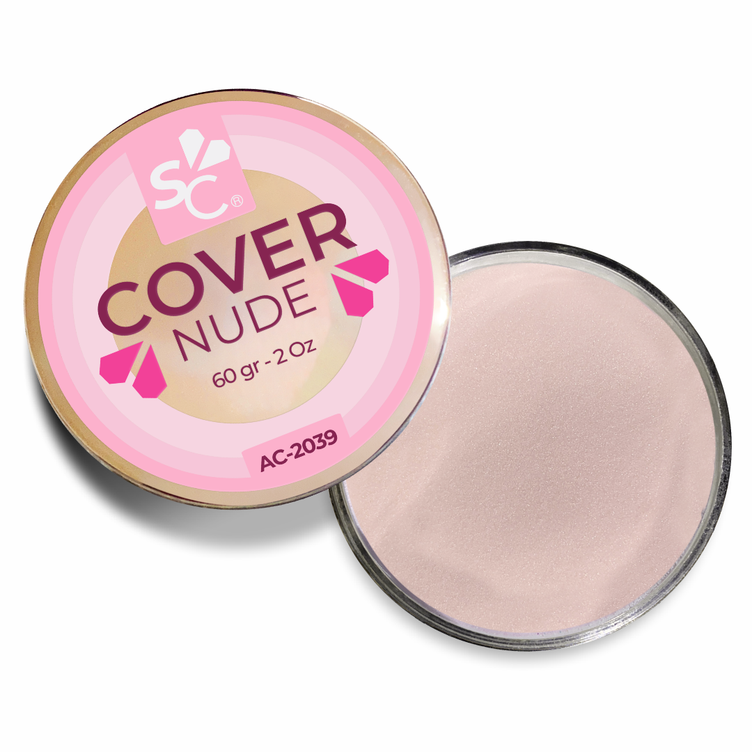 Cover 10 Nude de 60 gr / 2 Oz – Polvo de Resina – Super Crystal