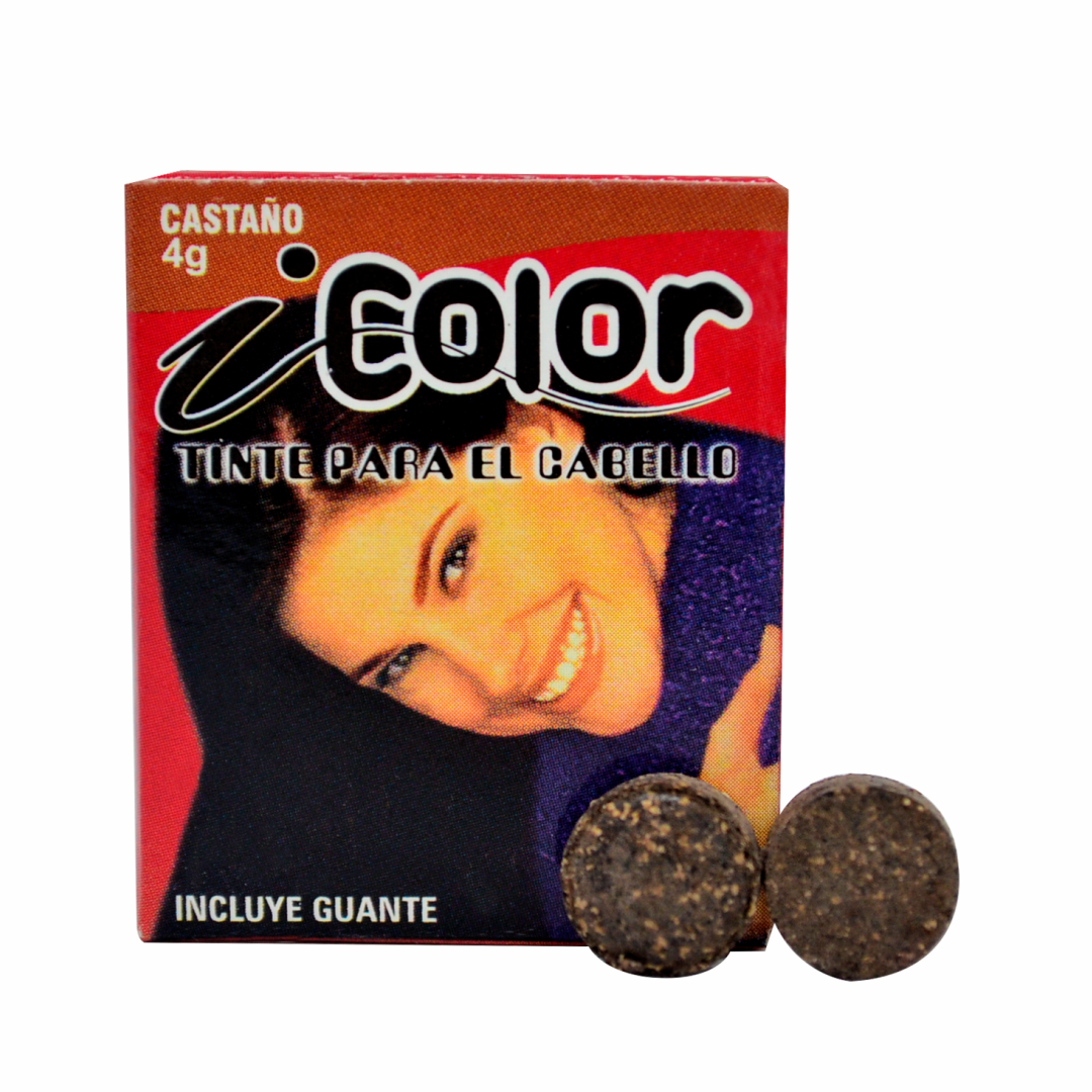 Pigmento Semi-Permanente para el Cabello Castaño iColor 4g