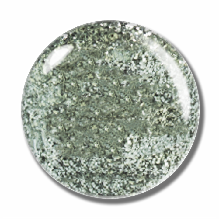 Pure Color Sparkle Silver Glitter de 7,5 ml – Esmalte para Uñas