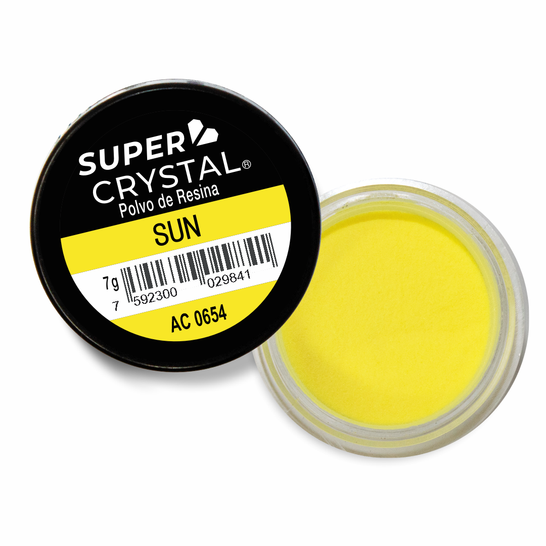 Polvo de Resina Sun de 7 gr. para Uñas – Super Crystal