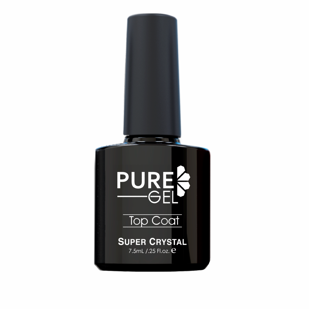 Vernis Top Coat Brillant Manhattan Super Gel - Flacon 001, Neuf, Couche De Finition Longue Tenue