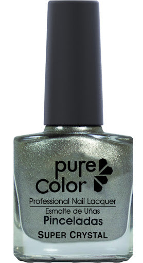 ESMALTE PARA UÑAS PINCELADAS SILVER CONCRETE PURE COLOR 7,5 ML