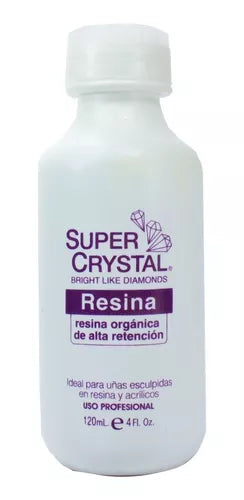 Resina Orgánica de Alta Retención para Moldear Uñas – Super Crystal